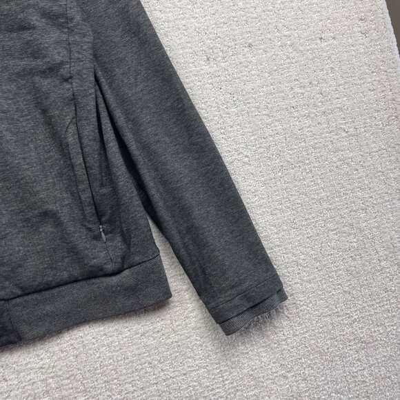 Lacoste Sport Full Zip Layered Jacket Men's Size M Grey Preppy Golf / Tennis - Picture 4 of 16